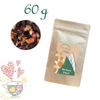 Standbodenbeutel Medium, Kraftpapier, aluminium, Inhalt 60 g