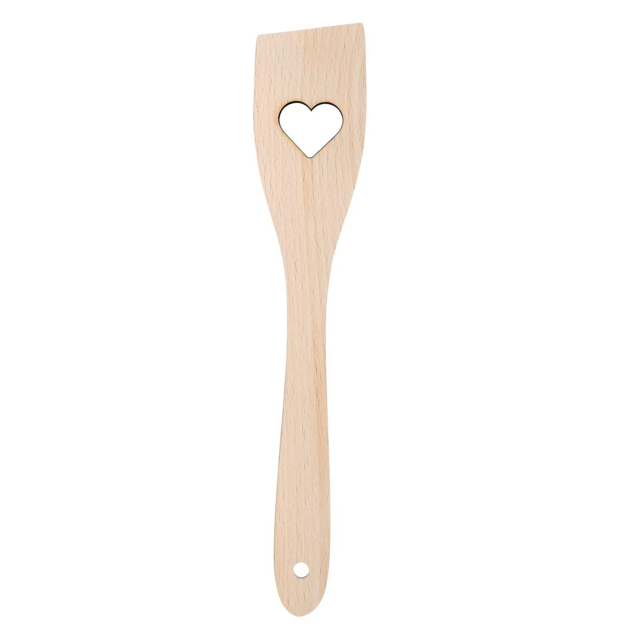 Pfannenwender Herz 30cm Buche