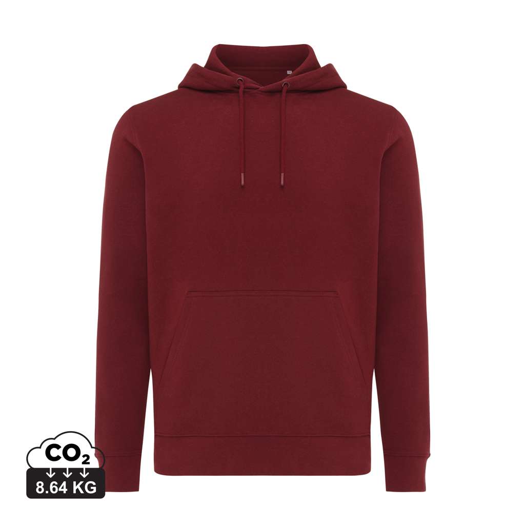 IQONIQ Rila Lightweight Hoodie aus recycelter Baumwolle