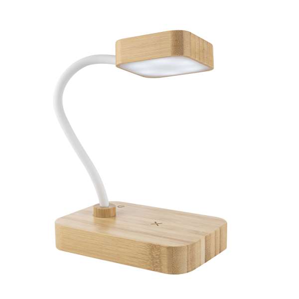 Metmaxx® Tisch- & Ladeleuchte "LumiBamboo"