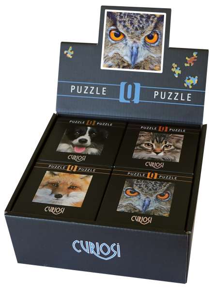 Q-Puzzle Display Tiere (16 Stück)