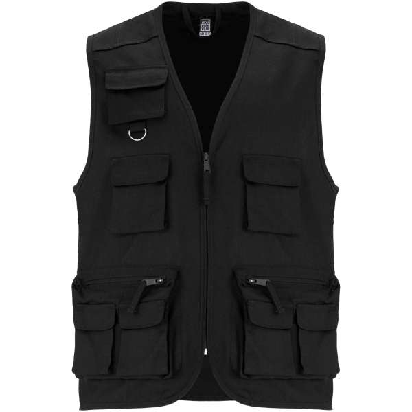 Venera Arbeitsweste mit V-Ausschnitt und mehreren Taschen, 200 g / m2
