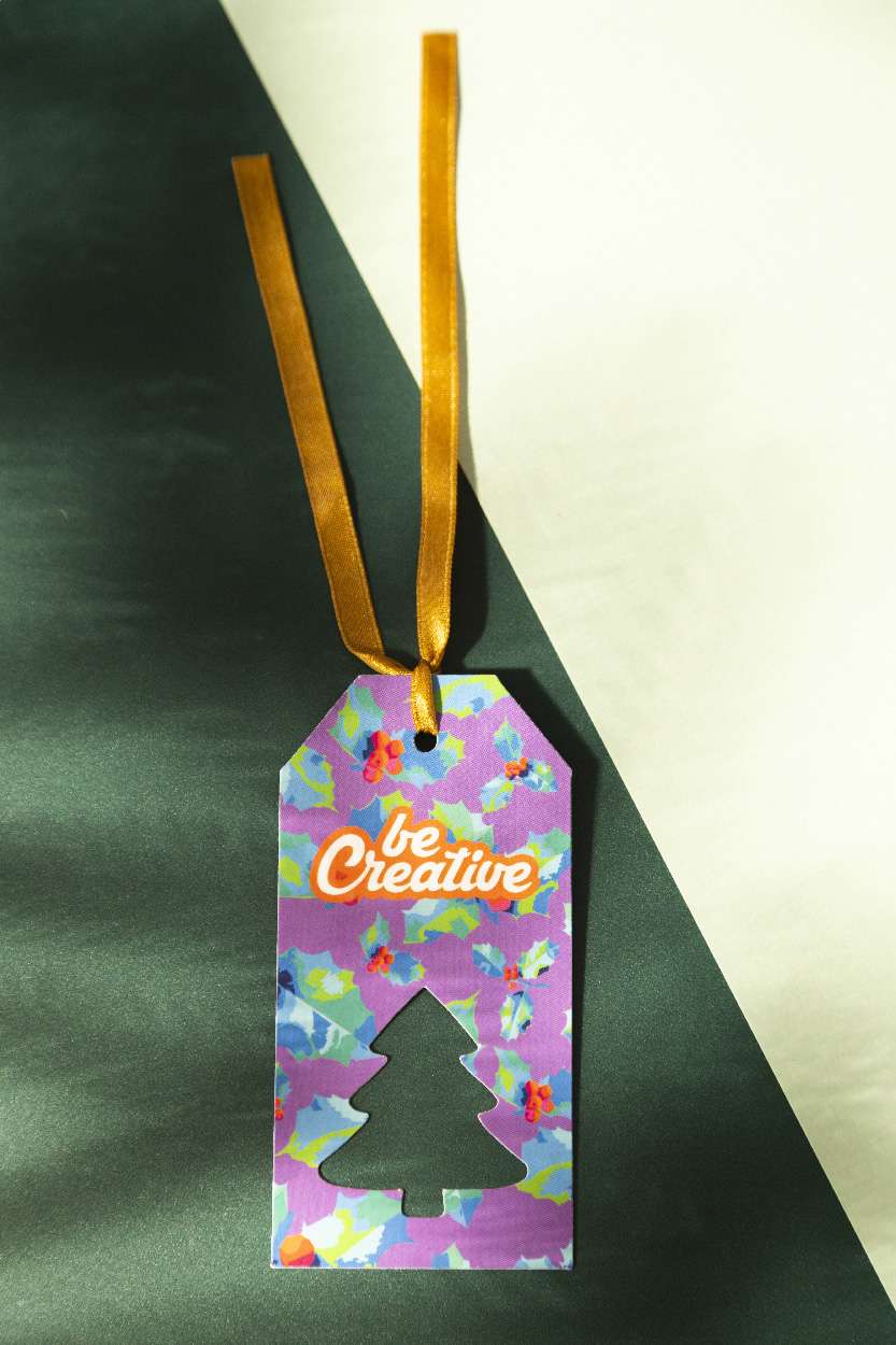 Geschenkanhänger, Stern PrinTag Plus