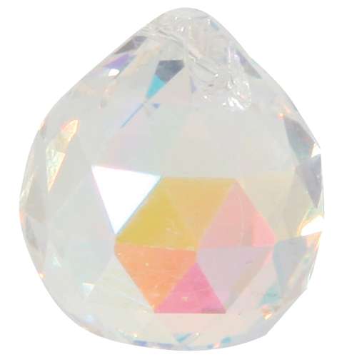 Kristall-Kugel irisierend 2 cm
