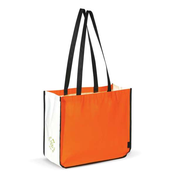 Einkaufstasche im Querformat PP Non-Woven 120g / m²