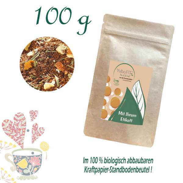 YuboFiT® Rotbuschtee LIMETTE