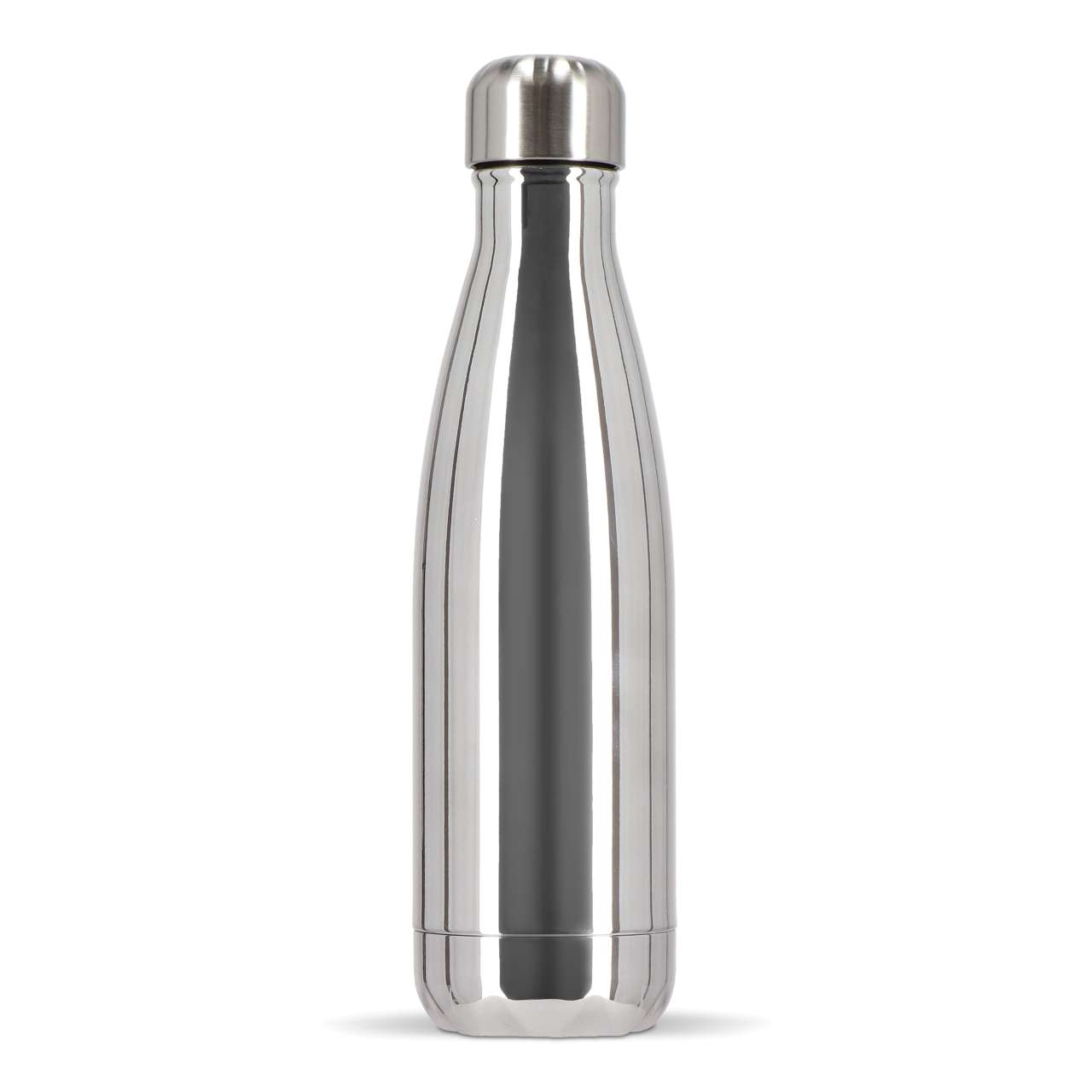 Sagaform Nils Stahlflasche Chrom 500 ml