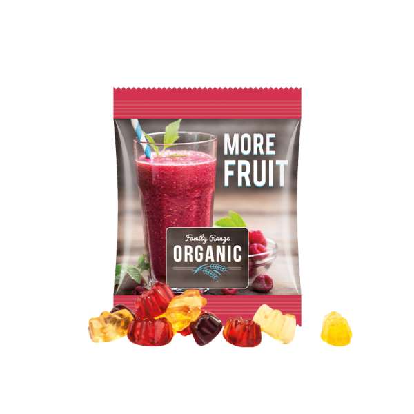 Minitüte 15g, Gummibärchen 30% Fruchtsaft
