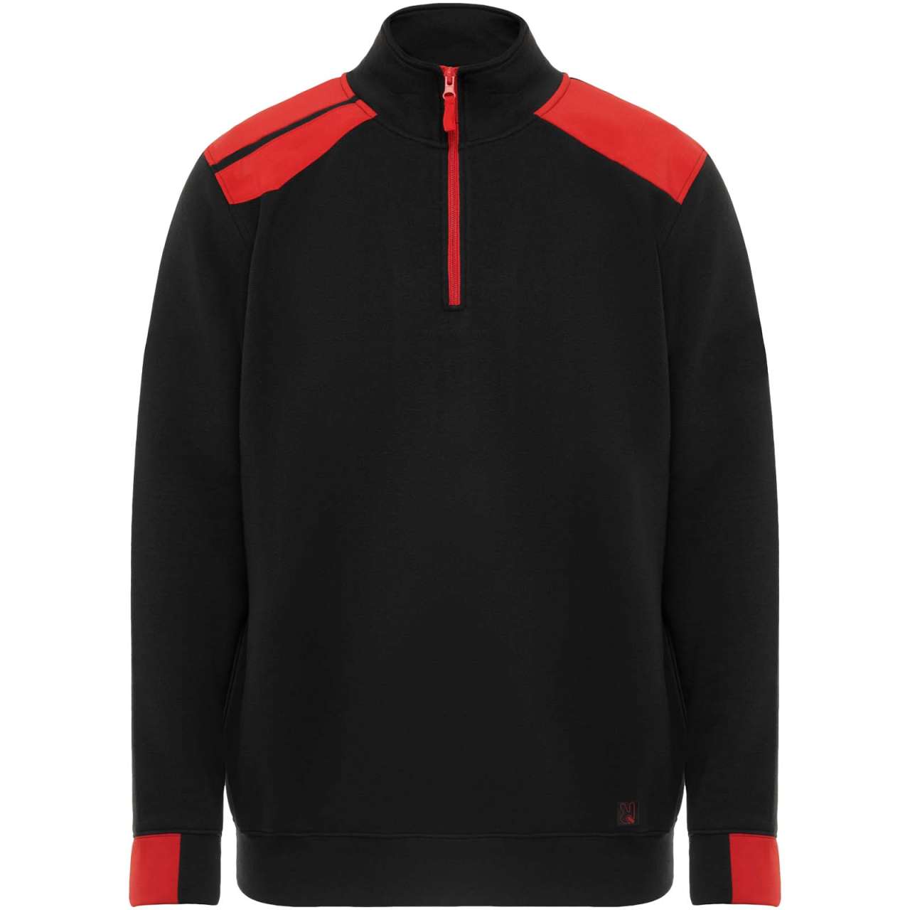 Maverick Pullover für Herren mit halbem Reißverschluss, 280 g / m2