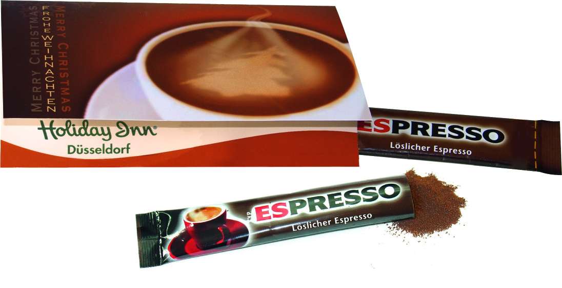 Klappkärtchen Kaffeepause