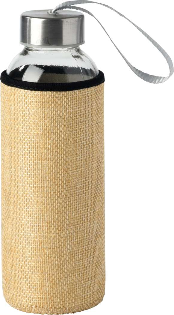Glas-Trinkflasche TAKE JUTY