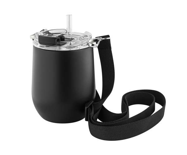 Metmaxx® Thermobecher "Enjoy2Go" schwarz