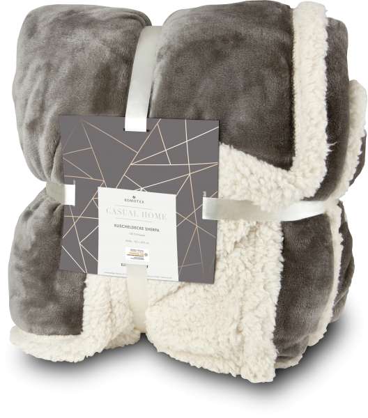 Kuscheldecke Sherpa - 150 x 200 cm, 430 g / m²