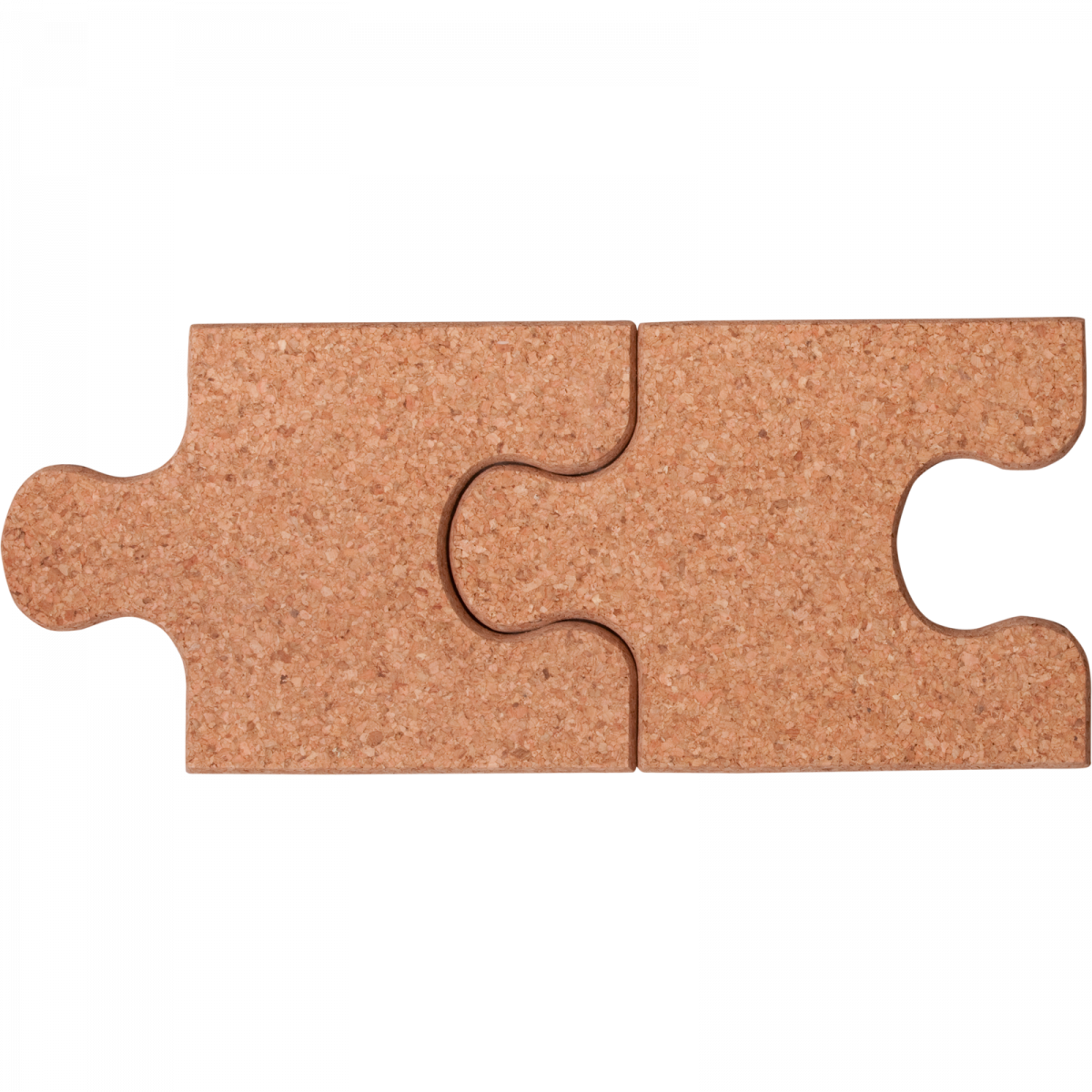 Topfuntersetzer, Puzzle, 2er Set, aus Kork, 20 cm