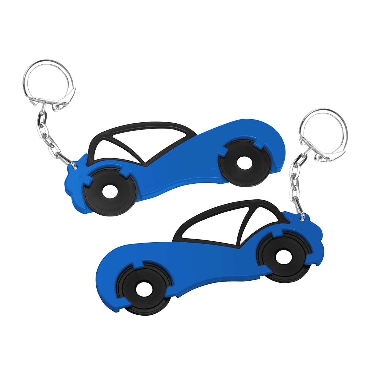 Chiphalter mit zwei 1€-Chips 