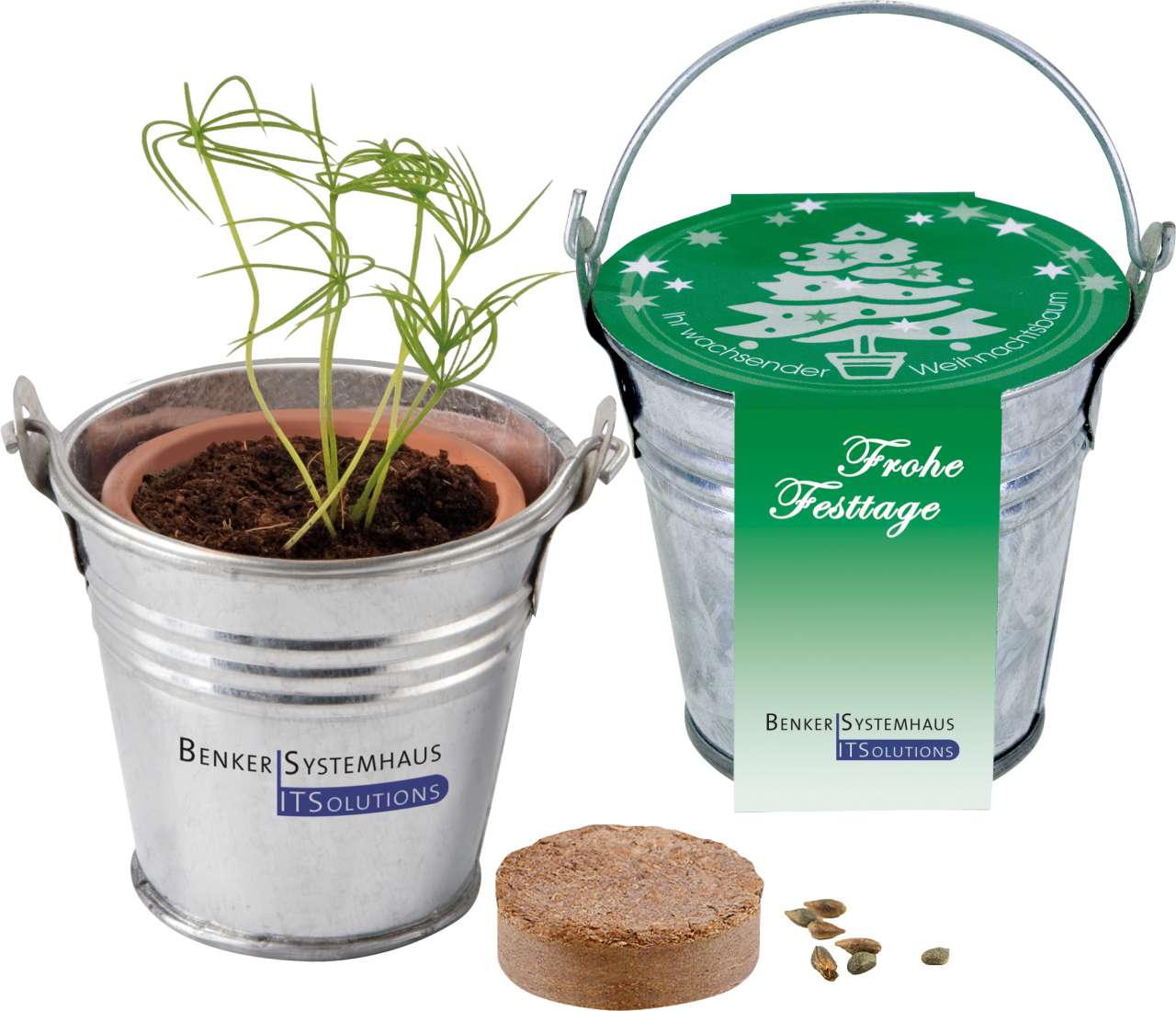 Eimerchen Frohe Festtage