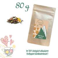 Standbodenbeutel Medium Plus, Kraftpapier, aluminiumfrei, Inhalt 80 g