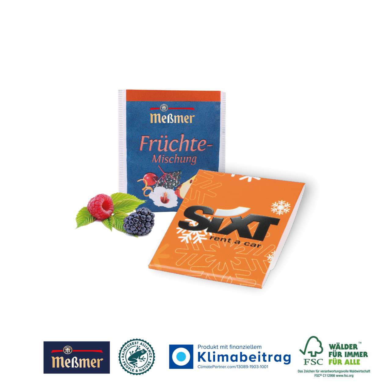 PREMIUM-TEE IM WERBEBRIEFCHEN