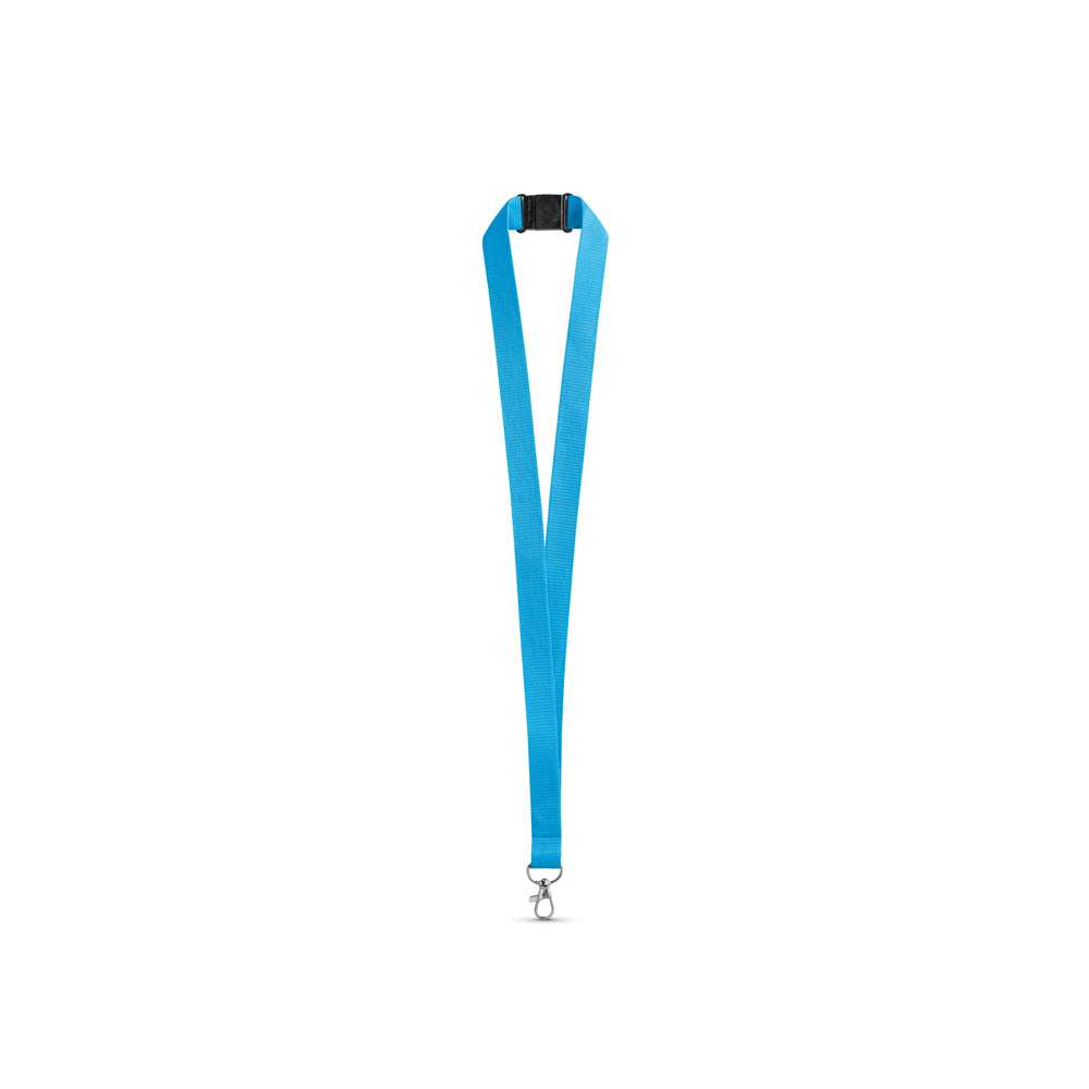 LEEDS Lanyard aus Polyester mit Sicherheitsverschluss