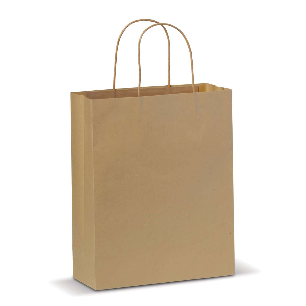 Mittlere Papiertasche im Eco Look 120g / m²