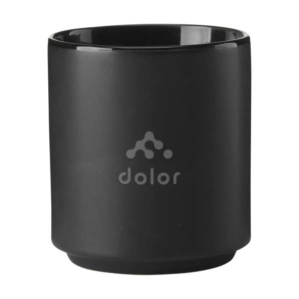 Elba Black 200 ml Becher