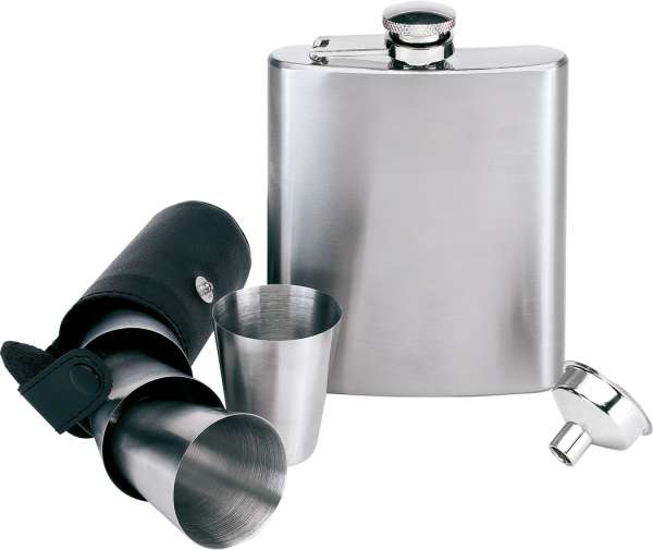 Flachmann-Set GENTLEMAN