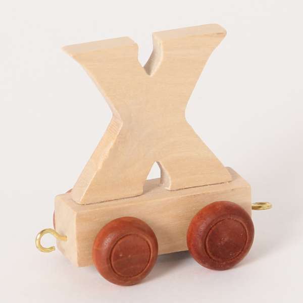 Buchstaben-Waggon X