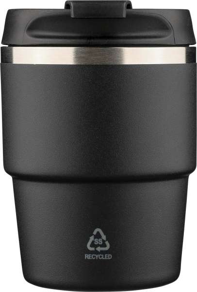Recycelter Edelstahl-Becher mit doppelter Wand (175 ml) Oli