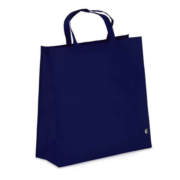 R-PET Tragetasche aus Non Woven 45 x 18 x 45cm 75g / m²