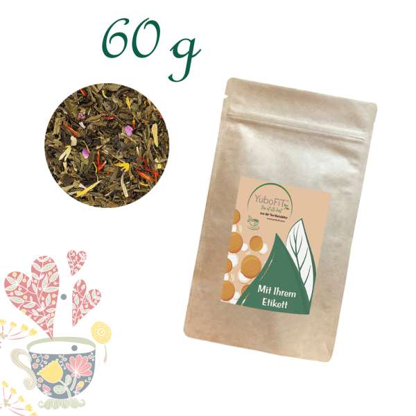 YuboFiT® Bio Flowery Mango Tee