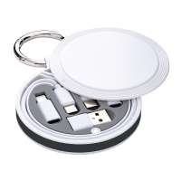 Korpus weiß, Ring dunkelgrau