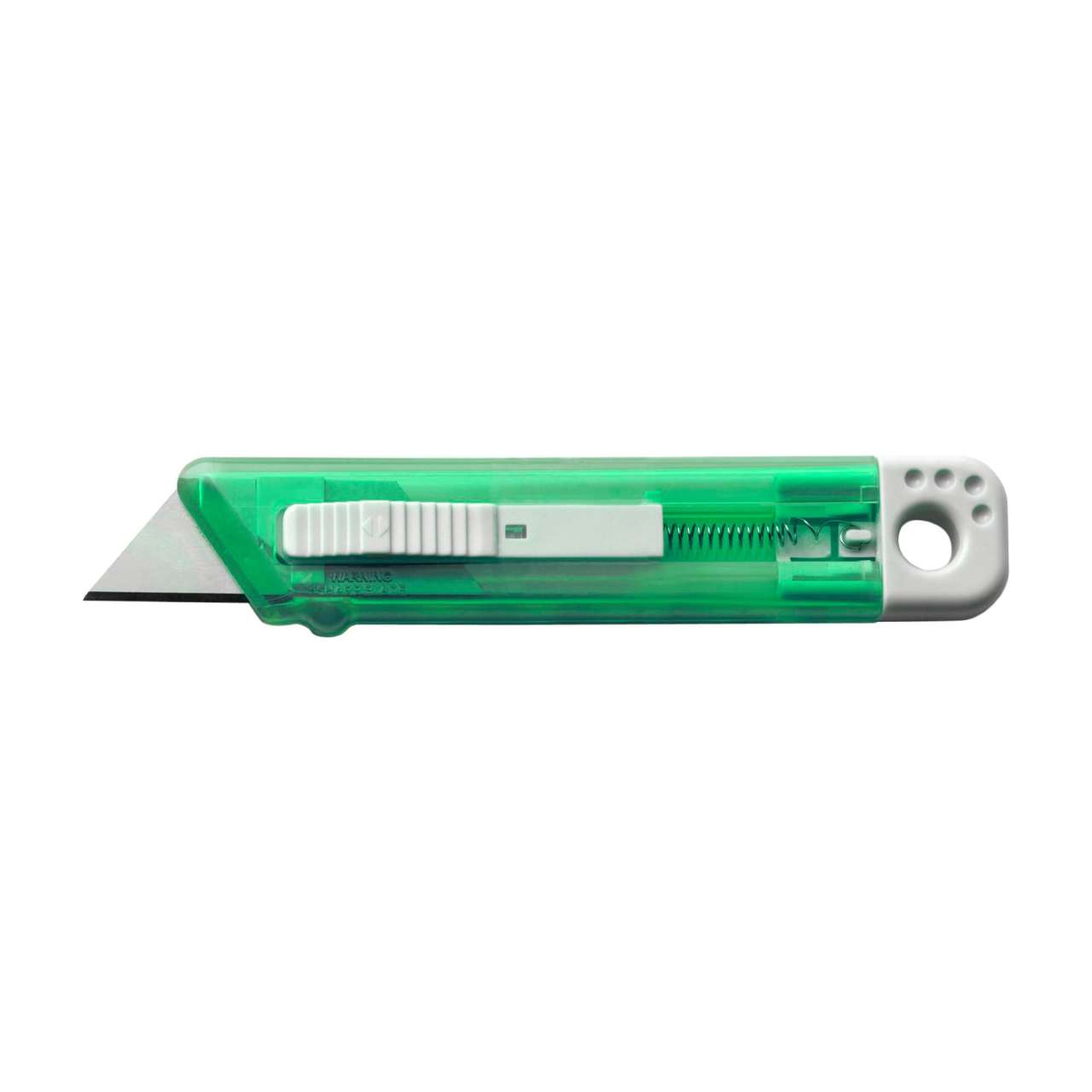 Cutter-Messer mit Federkernautomatik aus Kunststoff Griffin