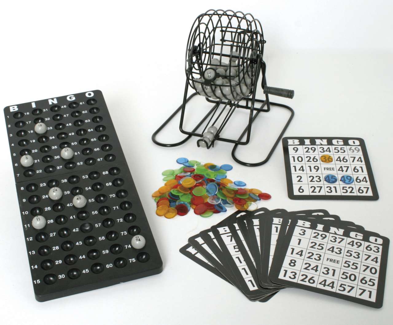 Bingospiel, 75 Bälle