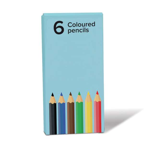 Naturbuntstifte im Karton