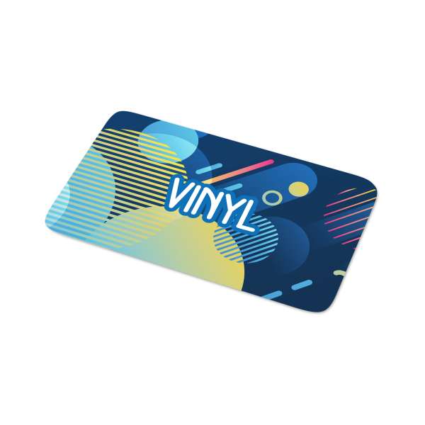 Vinyl Sticker Rechteck 80x25mm