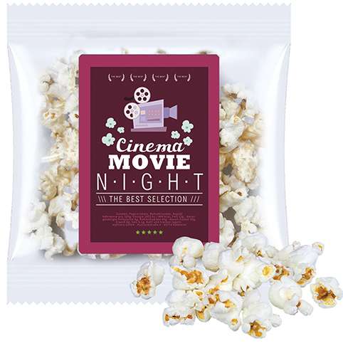 Popcorn süß, ca. 20g, Express Maxi-XL-Tüte mit Etikett