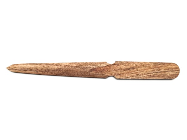 Hochwertiger Brieföffner aus Nussbaum-Holz