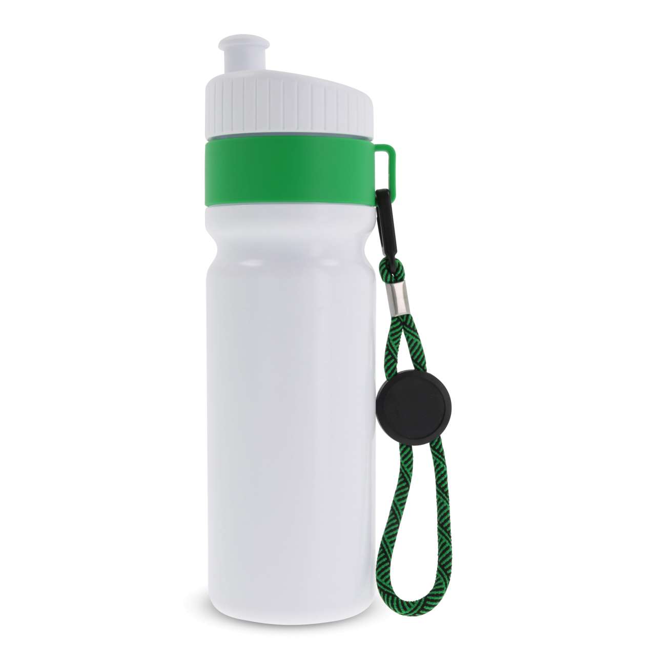 Sportflasche mit Rand und Kordel 750ml
