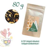 Standbodenbeutel Medium Plus, Kraftpapier, aluminiumfrei, Inhalt 80 g