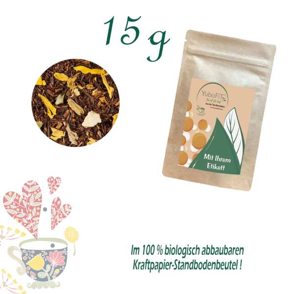 YuboFiT® Bio Orange-Ananas Tee