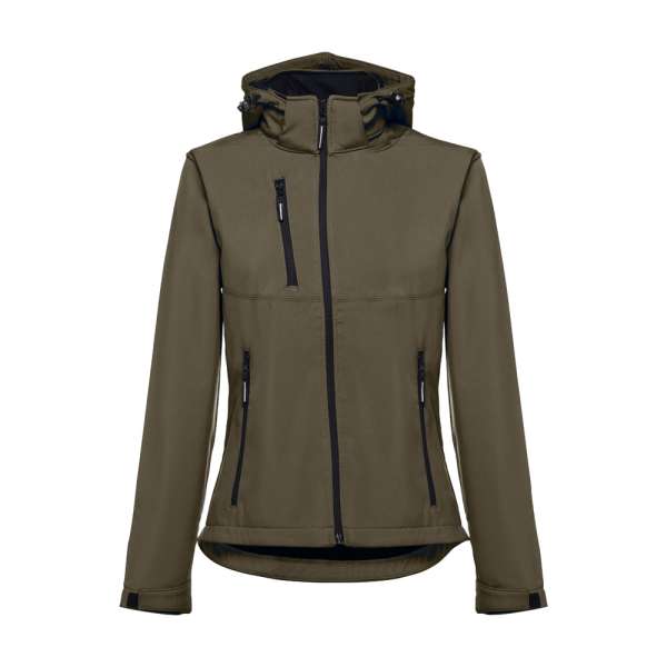 THC ZAGREB WOMEN Gürtel-Softshell-Jacke für Damen