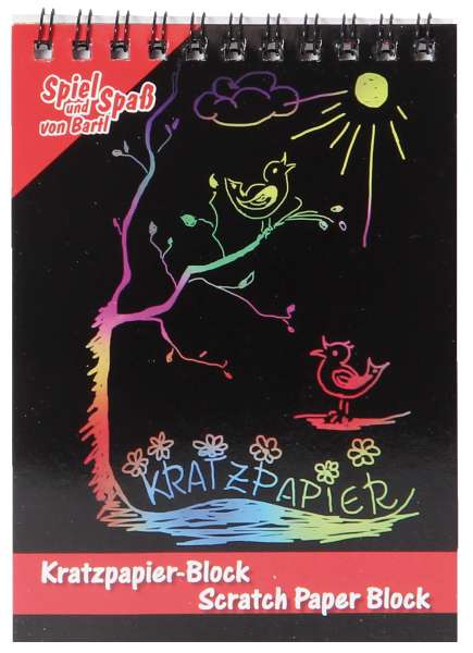 Kratzpapier Block Din A 6 (10 Blatt)