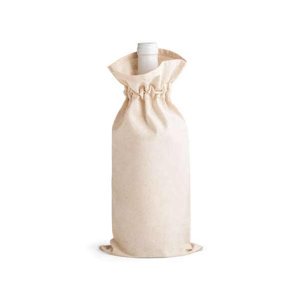 JEROME Flaschenbeutel aus 100% Baumwolle (180 g / m²)