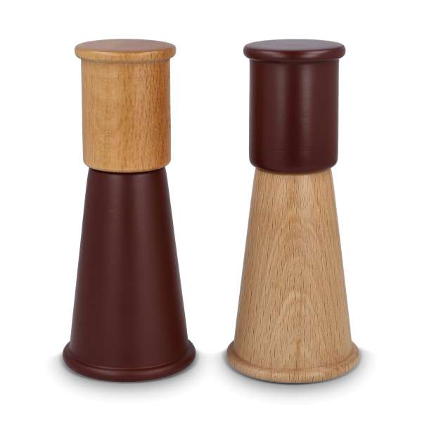 Sagaform "Gurken" Salz- und Pfeffermühle Set klein, 15 cm