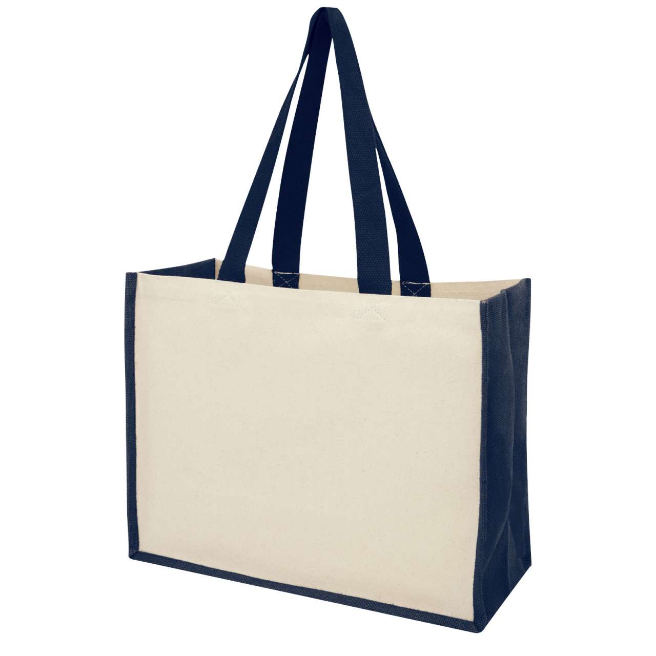 Varai 320 g / m Canvas und Jute Einkaufstasche 23L