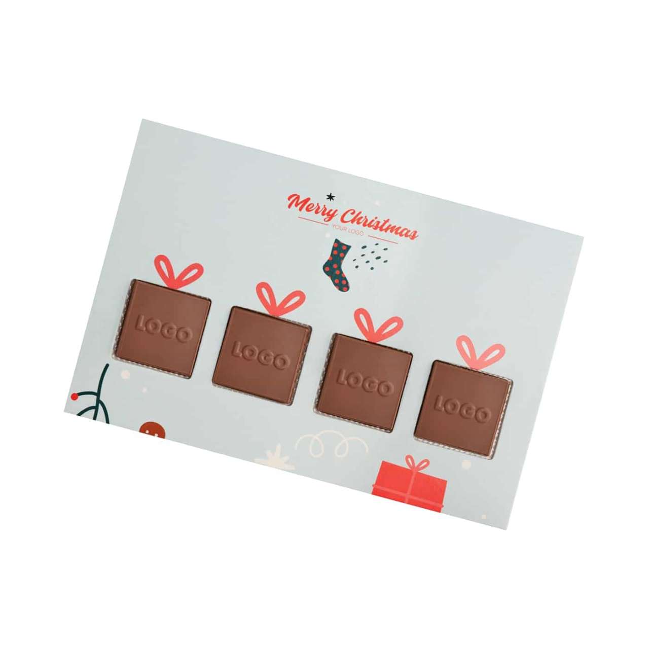 VERSANDHANDEL PRALINEN MIT LOGO HERZ
