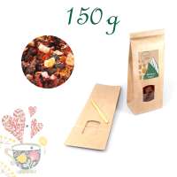 Blockbodenbeutel Medium, Kraftpapier, Inhalt 150 g