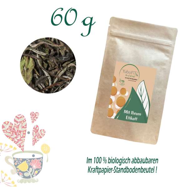 YuboFiT® Bio China White Wings Tee