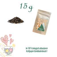 Standbodenbeutel Mini, Kraftpapier, Inhalt 15 g