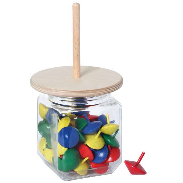 Display Kreisel bunt D3,3cm (50St.)